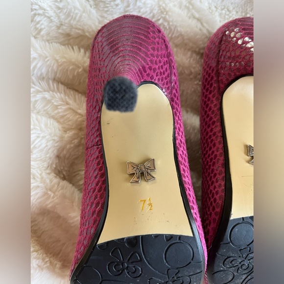 Dollhouse fuchsia pumps.👠 Size 7.5 Excellent Condition! - Picture 5 of 6